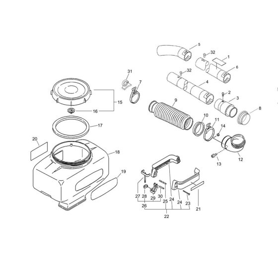 Chemical Tank for ECHO MB-440