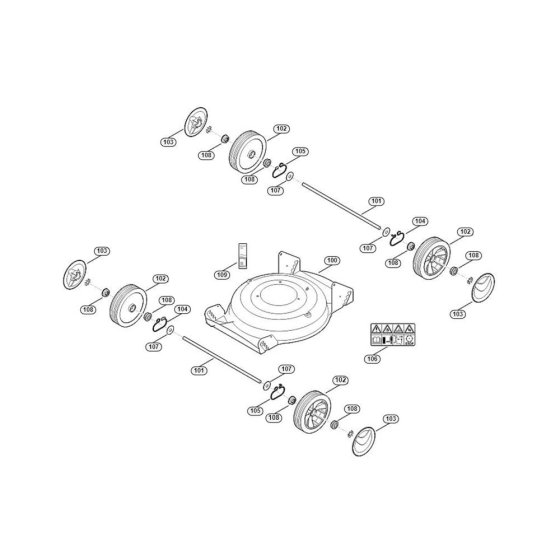 Housing for Viking MB 2.2 R