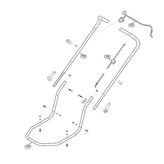 Handle-1 for Viking MB 2.2 RC
