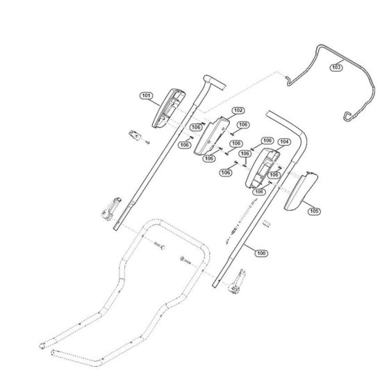 Handle-1 for Viking MB 3.1 RC