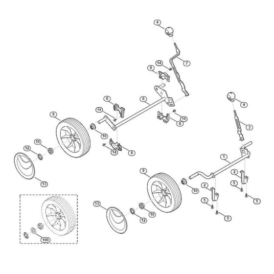 Chassis for Viking MB 443.0