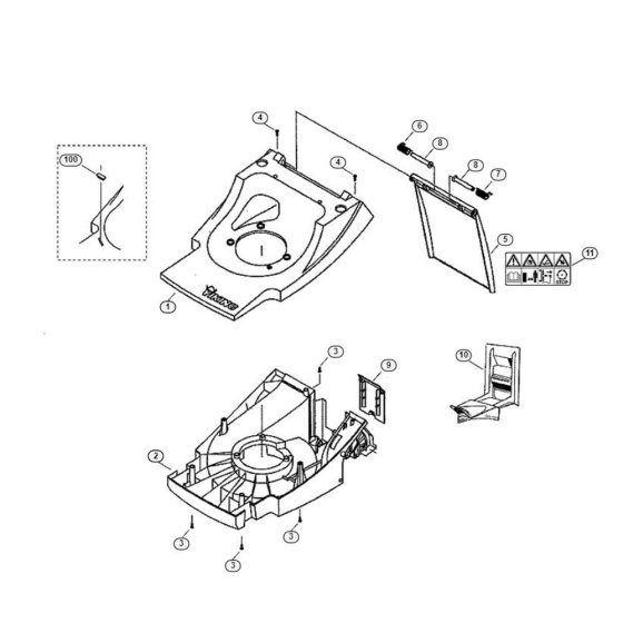 Viking MB 450 Housing
