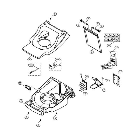 Viking MB 505 M Housing