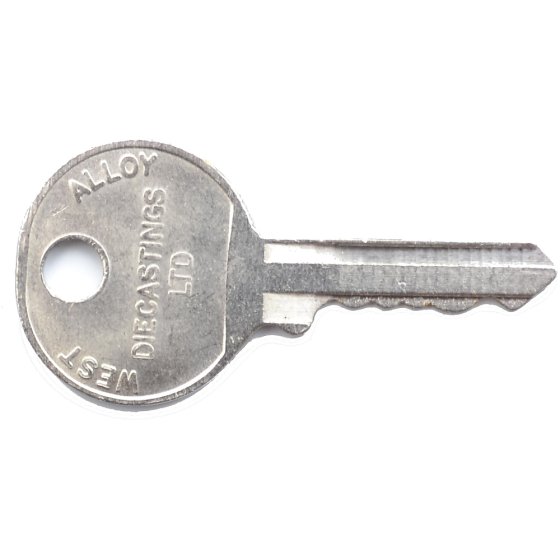 MC43 Plant Key for Tractor Doors - Replacement Equipment Key