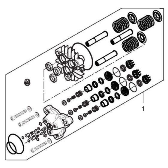 Pump Kit for Nilfisk MC 5M