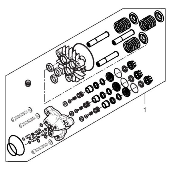 Pump Kit NA5.2 for Nilfisk