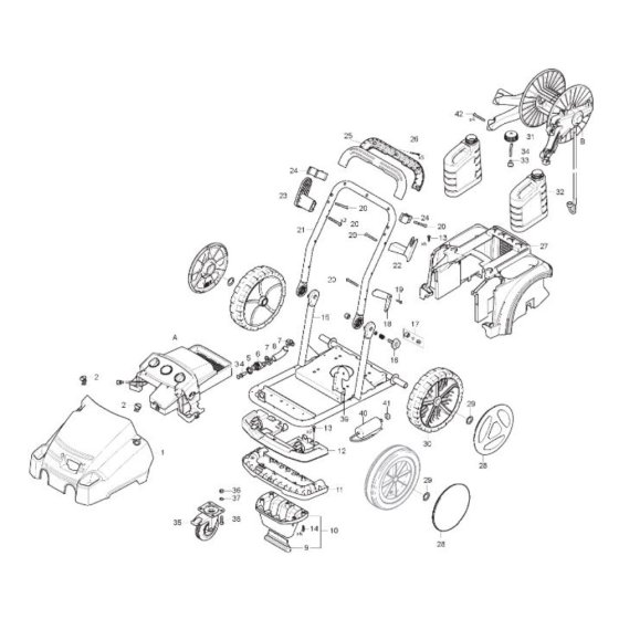 Nilfisk Pressure Washer Parts