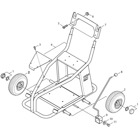 Chassis Assembly for Nilfisk