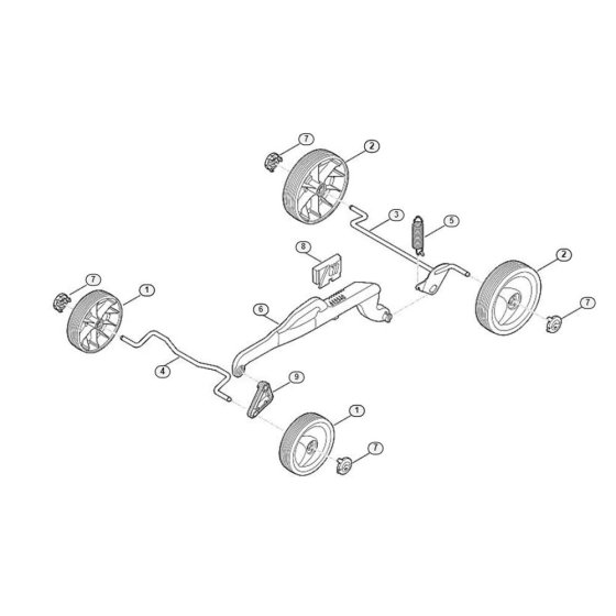 Chassis for Viking ME 339.0