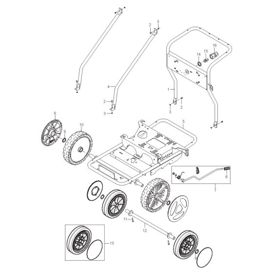 Frame Assembly for Nilfisk