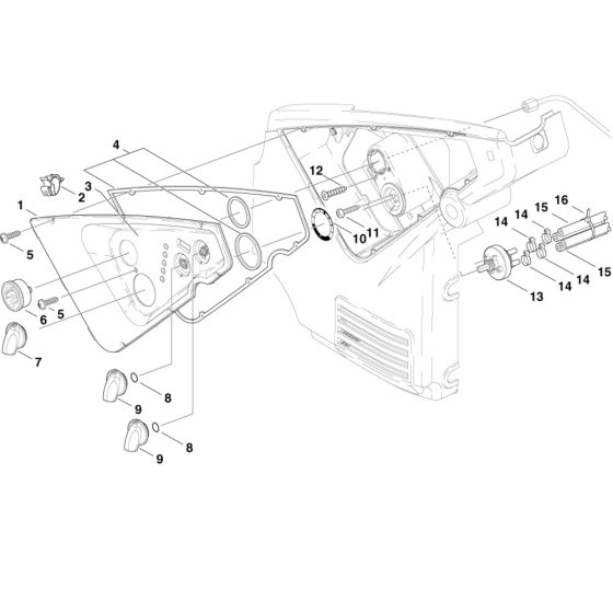 Cover Electric Box for Nilfisk