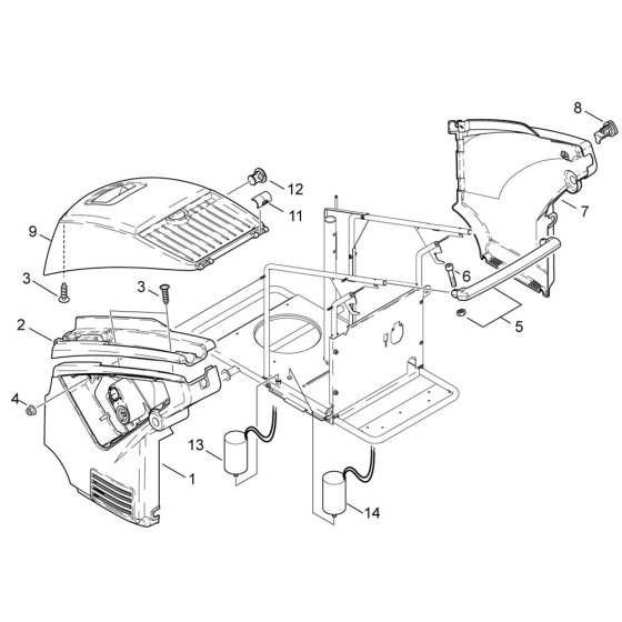Cabinet Assembly for Nilfisk