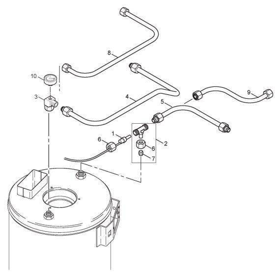 Distributor Assembly for Nilfisk