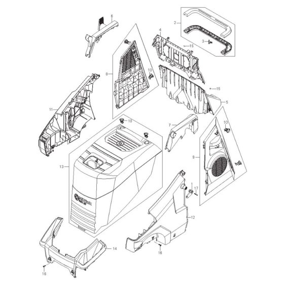 Cabinet for Nilfisk Pressure Washer