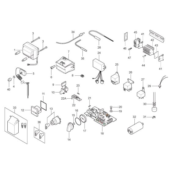 Nilfisk MH 7P-200/1200 DE Parts