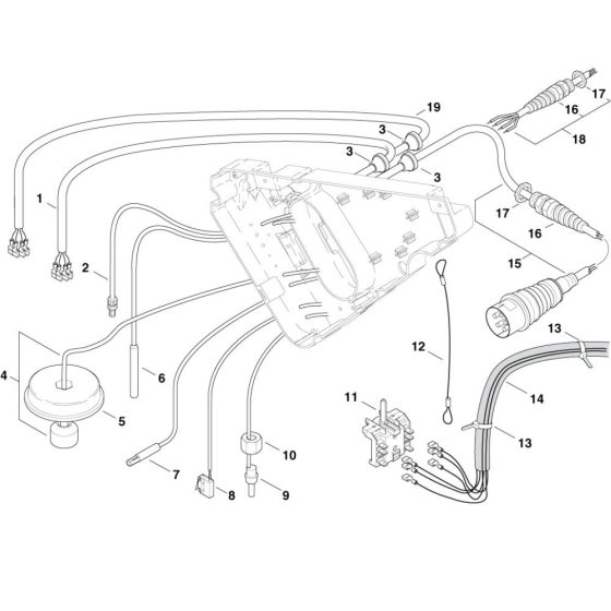 Electric Box Cable Assembly
