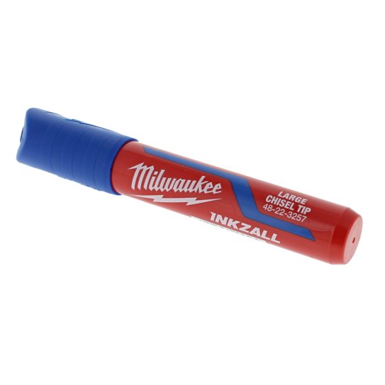Milwaukee INKZALL™ Large Chisel Tip Marker Blue (Each) - OEM No. MHT932471557