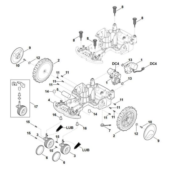 Lower Housing Chassis