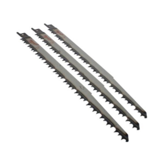 Milwaukee Sawzall Blade 240 X 4/5 Tpi - 3pcs - OEM No. 48001077