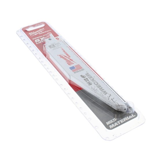 SAWZALL® Extra Heavy-Duty Wrecker™ Blades 150mm 8 TPI (Pack 5)