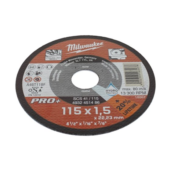 Thin Metal Cutting Disc Pro+ SCS41 115mm x 1.5mm - OEM No. 4932451486