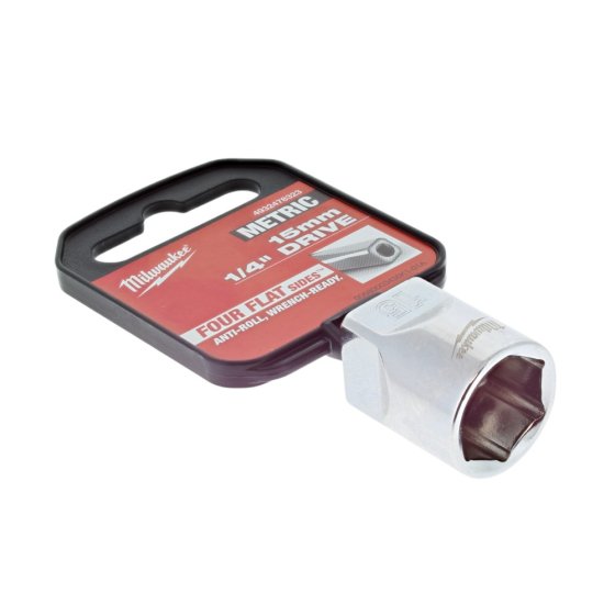 1/4 Drive Socket - Metric Standard - 15mm - OEM No. 4932478323