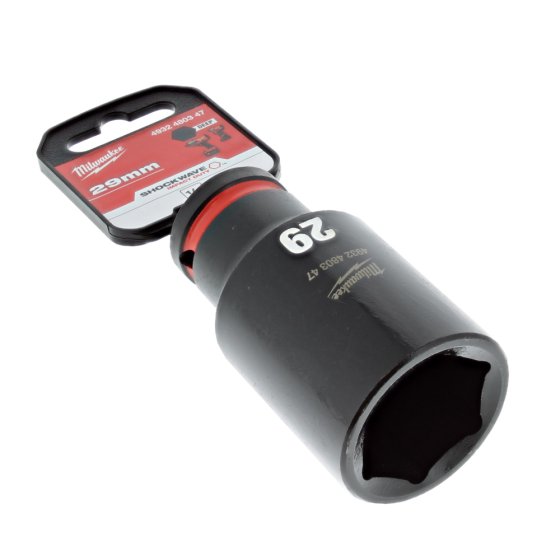 29mm 1/2" Hex Deep Socket Shockwave