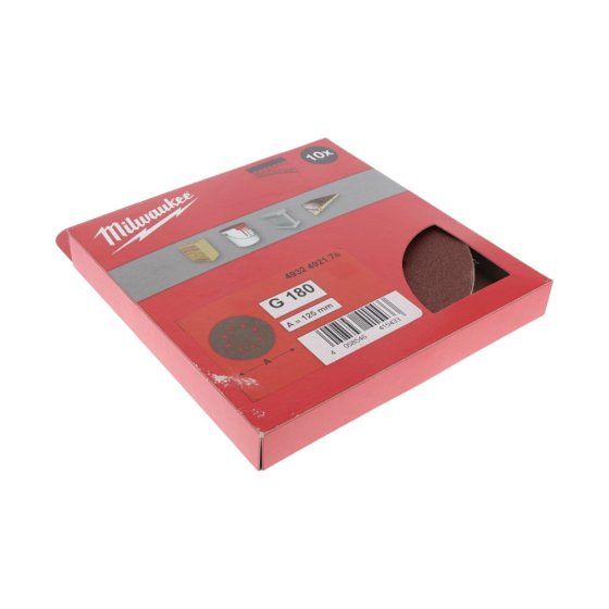 Sand Disc 125/8 Hl G180-10 Pieces - OEM No. 4932492176