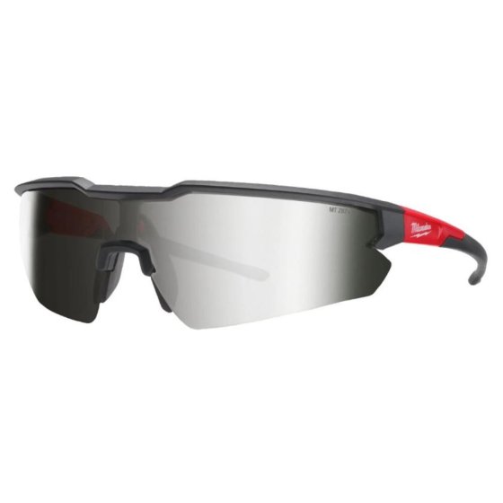 Milwaukee Enhanced Safety Glasses Silver Mirror As