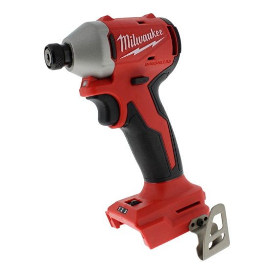 Milwaukee M18BLIDRC-0 18V 1/4" Hex Impact Driver Bare Unit