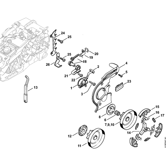 Oil Pump & Clutch Assembly