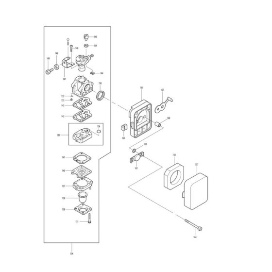 Carburettor Assembly for MS4211