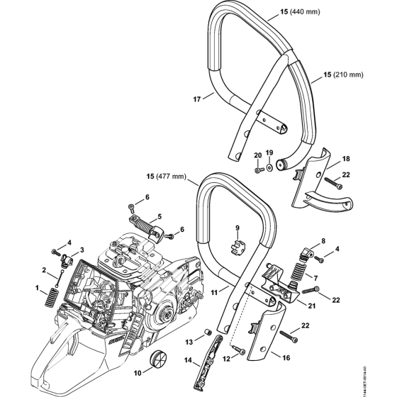 AV System & Handlebar for MS651
