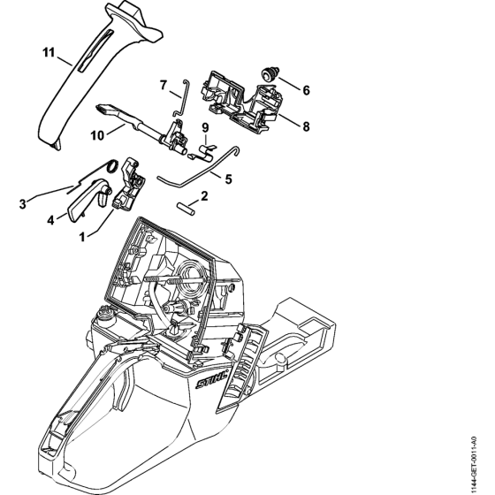 Throttle Control for Stihl MS651