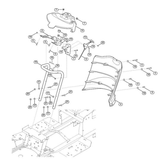 Dashboard for Stihl/Viking Mowers