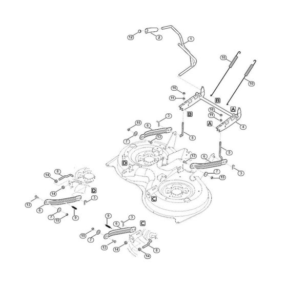 Height Adjustment for Mowers