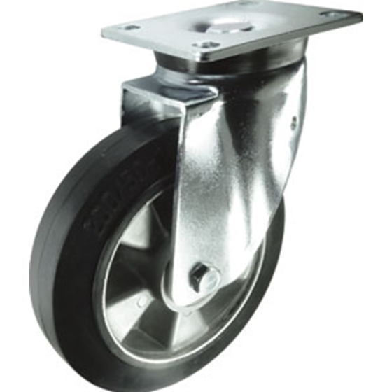 Rubber Tyre Swivel Castor