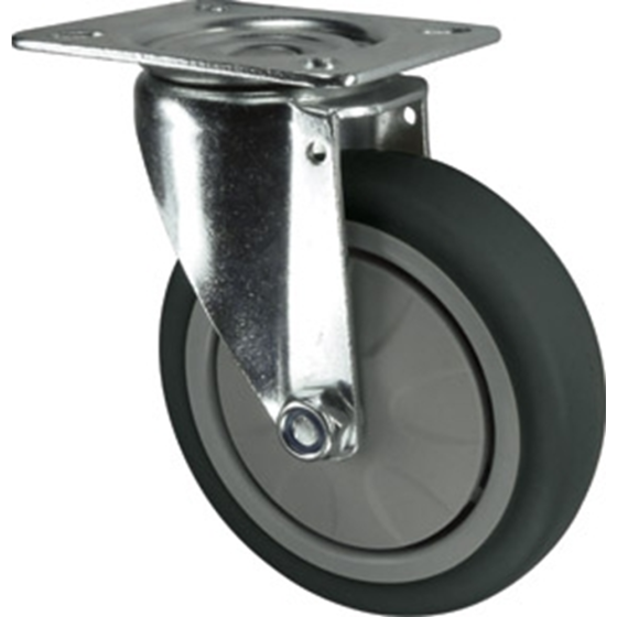 Rubber Swivel Castor