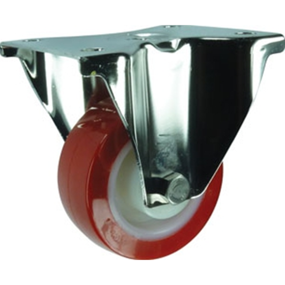 Polyurethane Tyre Fixed Castor