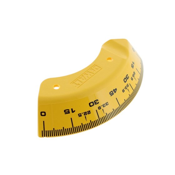 Bevel Scale for DeWalt DHS780 Type 20, DWS780 Type 1, DWS780 Type 10, DWS780 Type 11 Mitre Saws - N090294