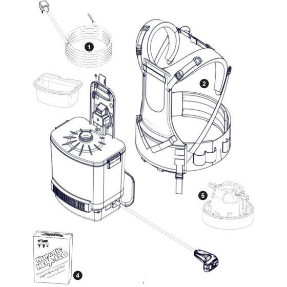 Numatic RSAV130 Assembly