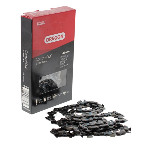 .325 Micro Chisel 64 Link Chainsaw Chain, Genuine Oregon Part - 21BPX064E