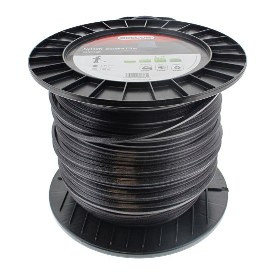 Square Nylium 3.75mm x 100m Trimmer Line (Spool) - Genuine Oregon Part - OEM No. 295314E