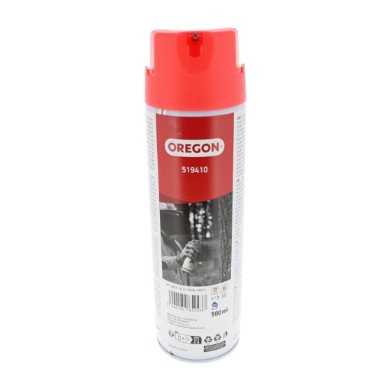 Oregon Red Fluorescent Forestry Marking Spray (500ml) - OEM No. 519410