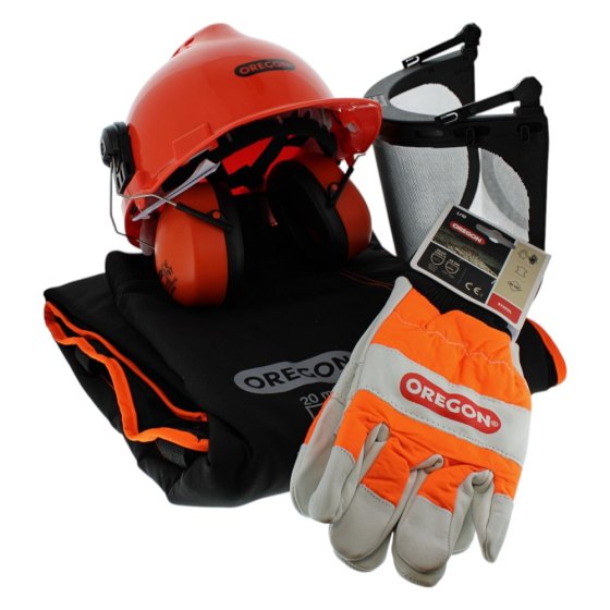 Oregon Chainsaw Safety Kit (Chaps, Gloves & Helmet) - OEM No. 574742