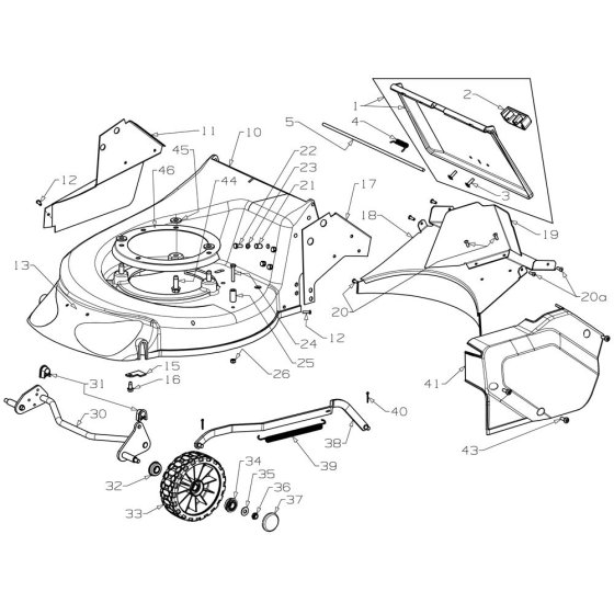 Deck Assembly for Morrison Mower