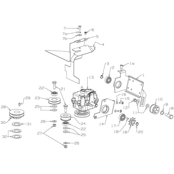 Gearbox Assembly for Morrison
