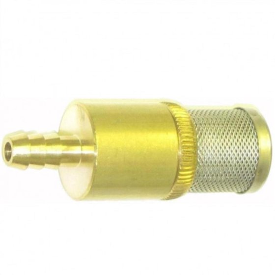 Chem Suction Filter Brass & Stainless - N.R Valve - P13.1010 - V-TUF Pressure Washer Parts - P13.1010