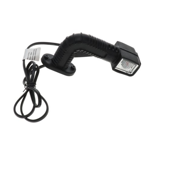 LED Outline Marker Lamp 90° Arm Red/White/Amber Right Hand
