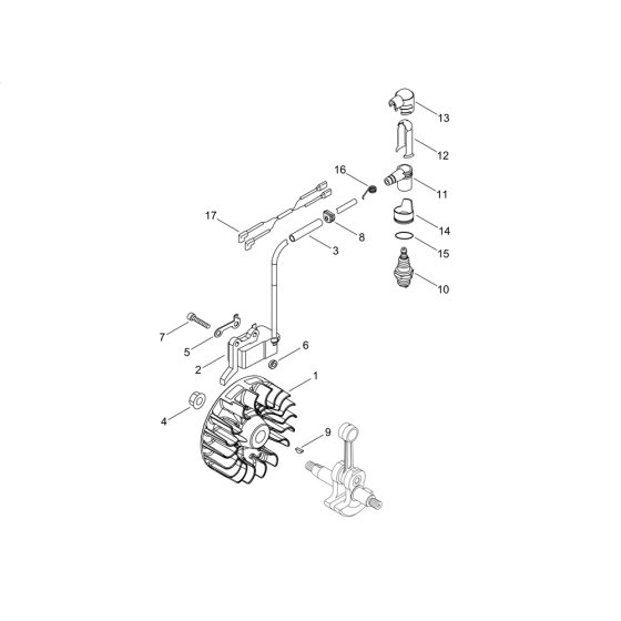 Magneto for ECHO PAS-2620ES